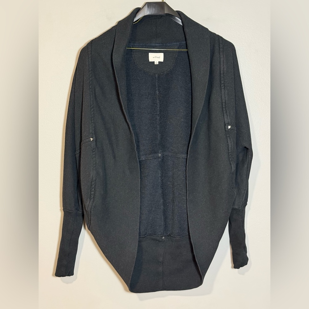 Wilfred Diderot Sweater Jacket in Black (Size M)